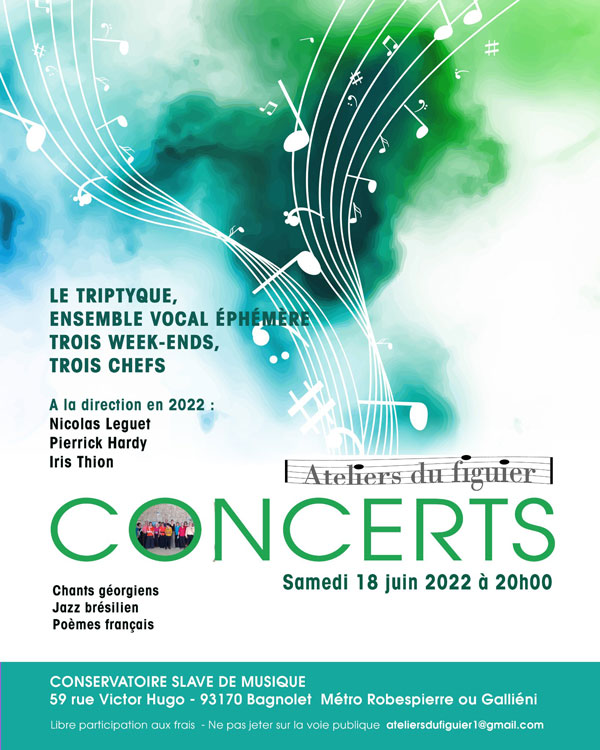 Iris Thion-Poncet  Concert du Triptyque